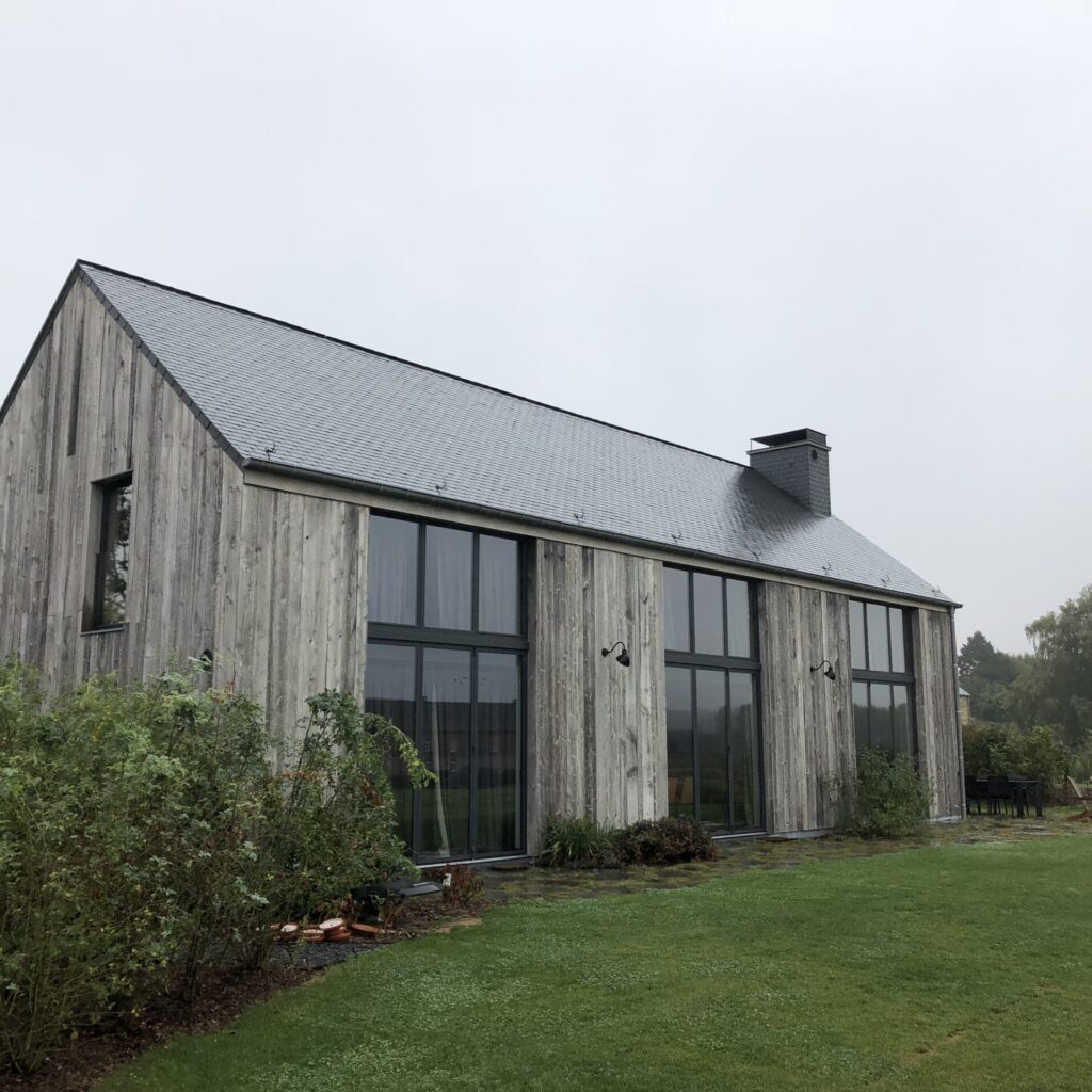 Bardage ancien canadien Gris brut 1