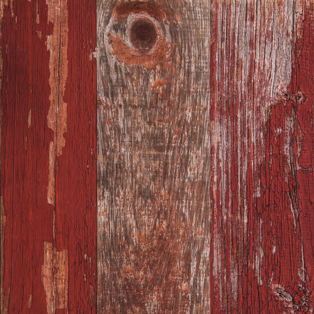 Bardage canadien peinture d’origine Rouge brut 1