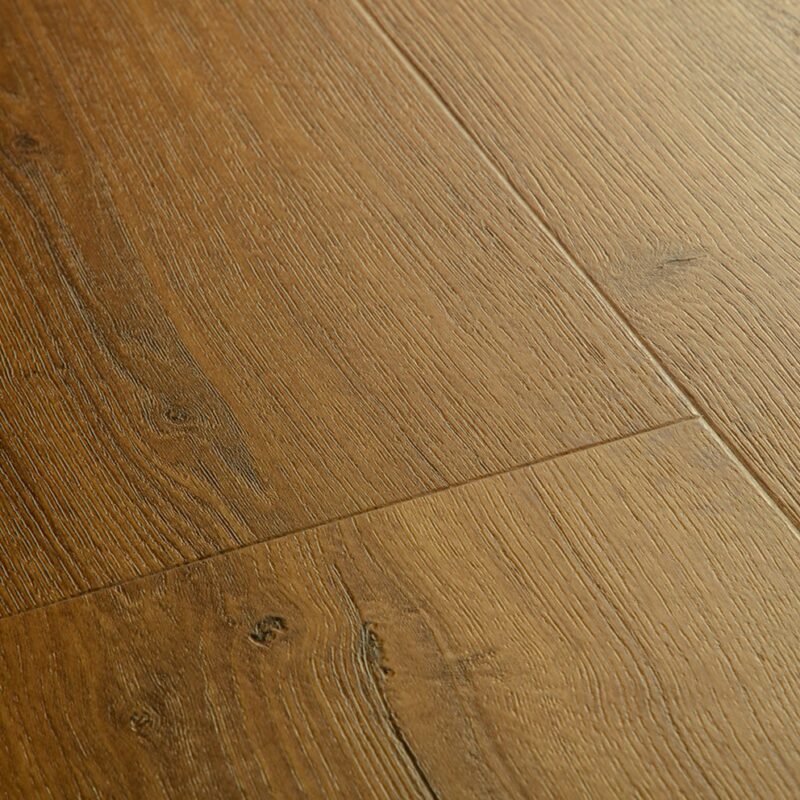 Chêne caramel ramageux angle